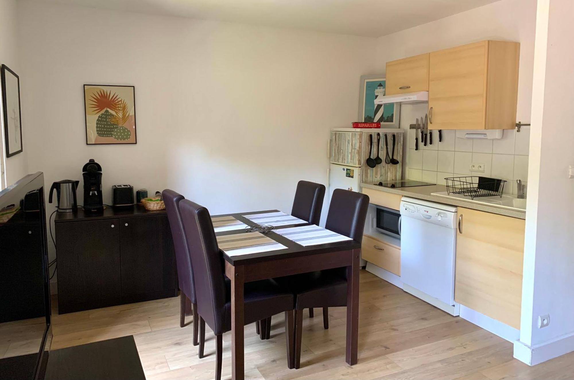 Bel Appartement Cosy Dans Residence Avec Piscine 5 Minutes Plage 梅桑热 外观 照片