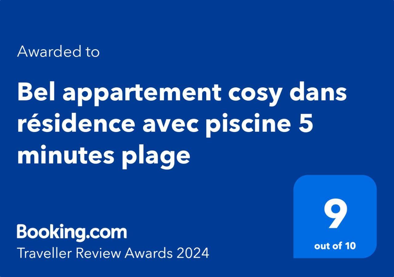 Bel Appartement Cosy Dans Residence Avec Piscine 5 Minutes Plage 梅桑热 外观 照片